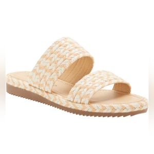 LUCKY BRAND👣 Decime in Peach TwoTone Jute